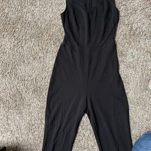 Mesh Bebe one piece jumpsuit
